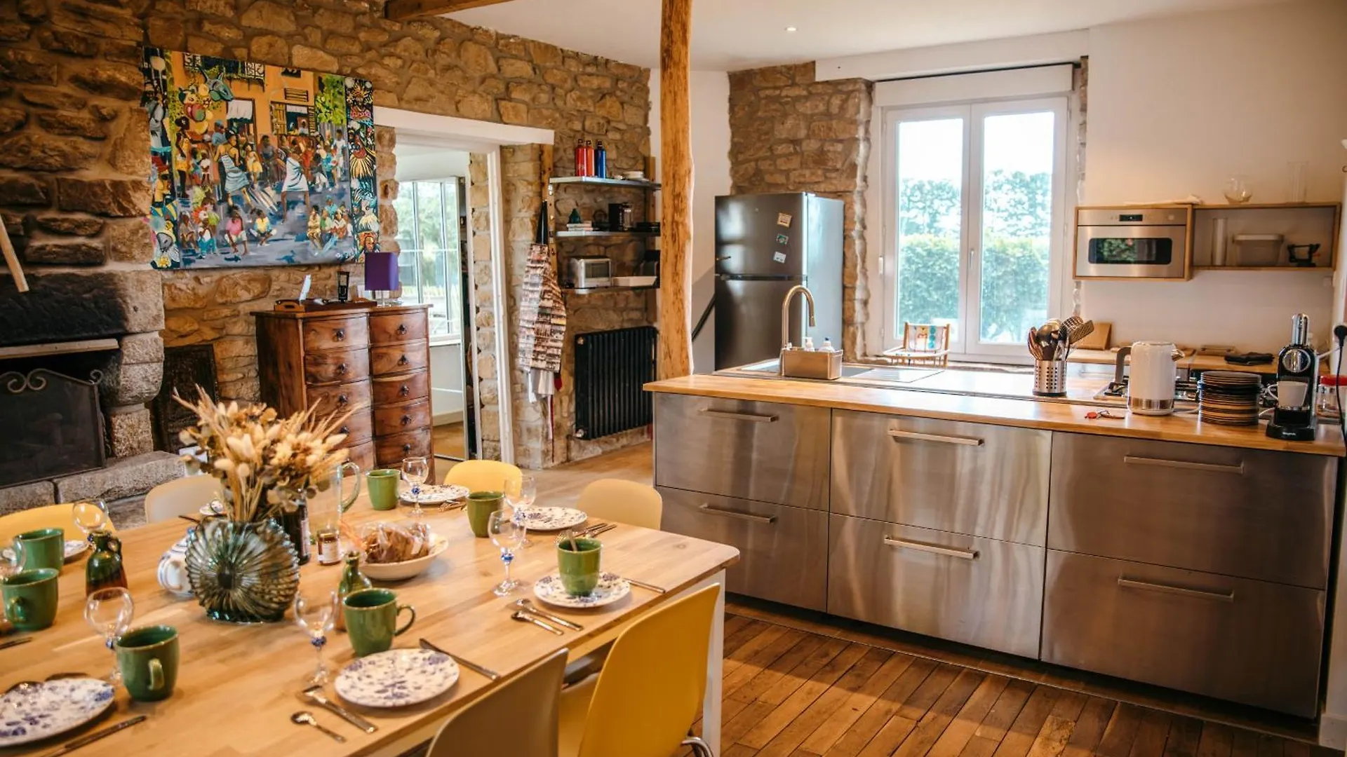 Magnifique Maison Pour 8 Avec Jardin Guissény 0*,